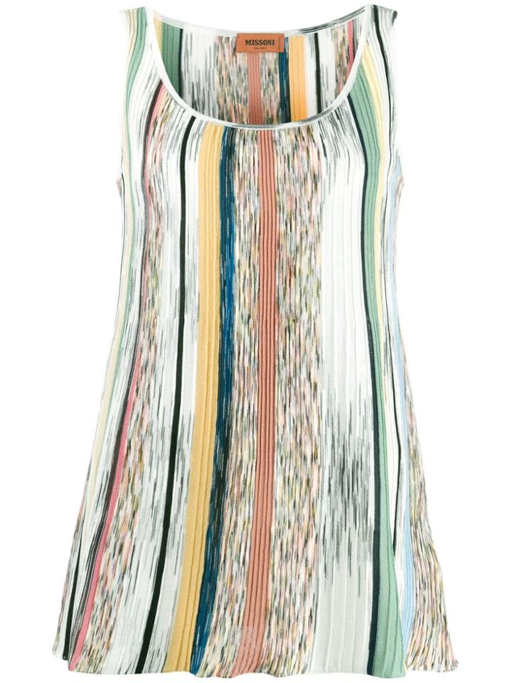 Missoni Knitted Vest Top - Neutrals