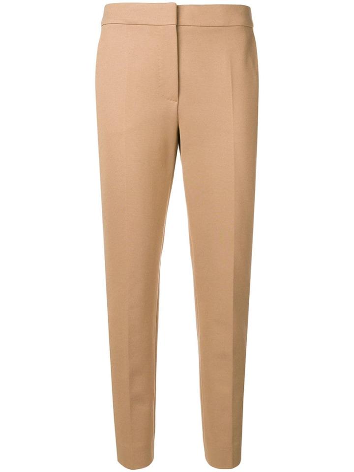 Max Mara Cropped Trousers - Neutrals
