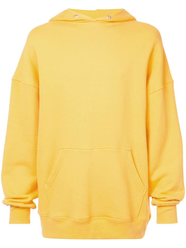 424 Oversized Hoodie - Yellow & Orange