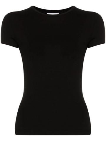 Ninety Percent Fitted Jersey T-shirt - Black