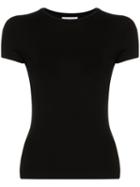 Ninety Percent Fitted Jersey T-shirt - Black