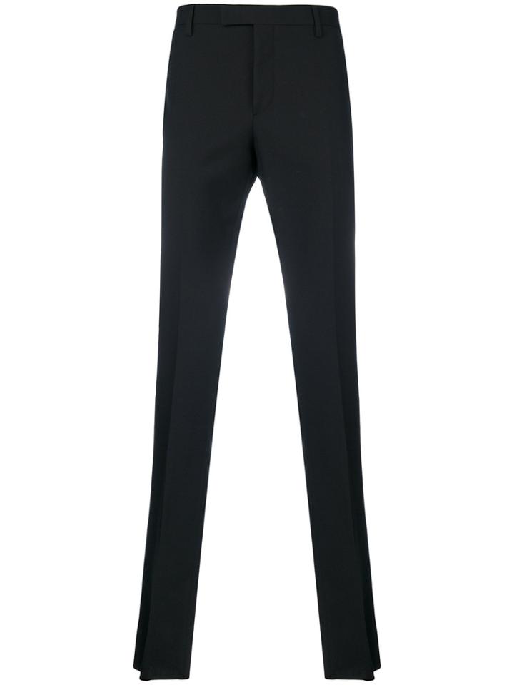 Saint Laurent Classic Slim Trousers - Black