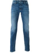 Diesel Skinny Jeans, Men's, Size: 33/30, Blue, Cotton/spandex/elastane