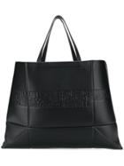 Calvin Klein 205w39nyc Geometric Shopping Tote - Black
