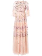 Needle & Thread Dreamers Lace Gown - Pink