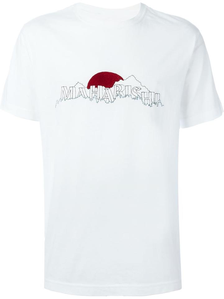 Maharishi Embroidered Logo T-shirt