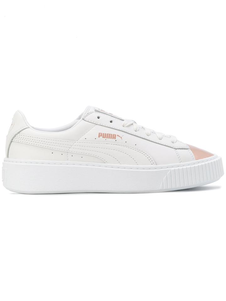 Puma Basket Sneakers - White