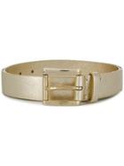 P.a.r.o.s.h. Square Buckle Belt - Gold