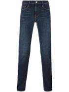 Frame Denim Long Skinny Jeans, Men's, Size: 30, Blue, Cotton/polyester/spandex/elastane