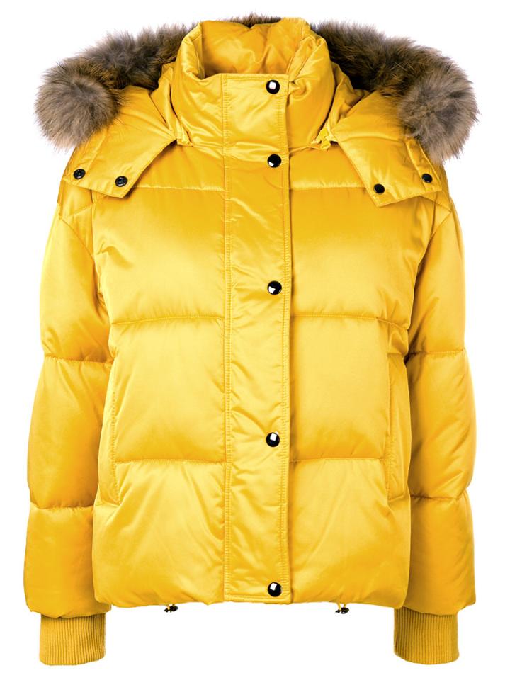 P.a.r.o.s.h. Puffer Peter Jacket - Yellow & Orange