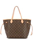 Louis Vuitton Vintage Neverfull Tote Bag - Brown