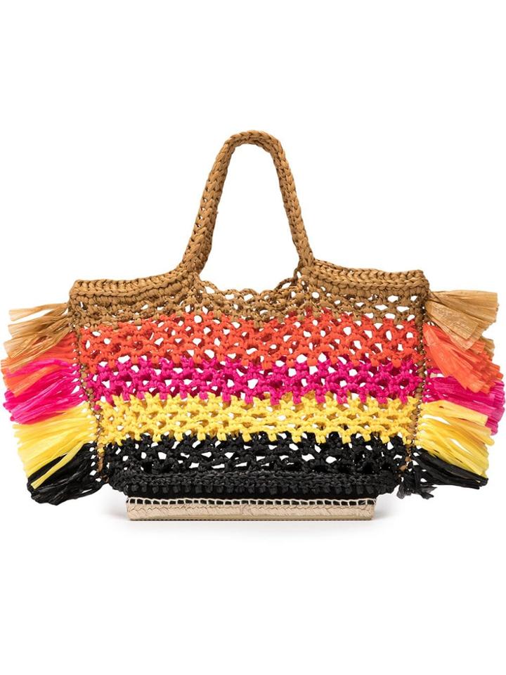 Altuzarra 'espadrille' Rafia Tote Small - Multicolour