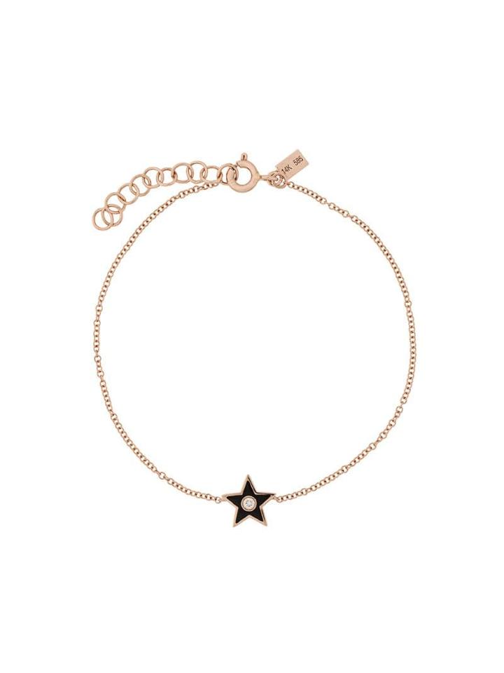 Ef Collection 14kt Gold Diamond Star Bracelet - Bronze