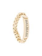 Balmain Logo Chain Bracelet - Metallic