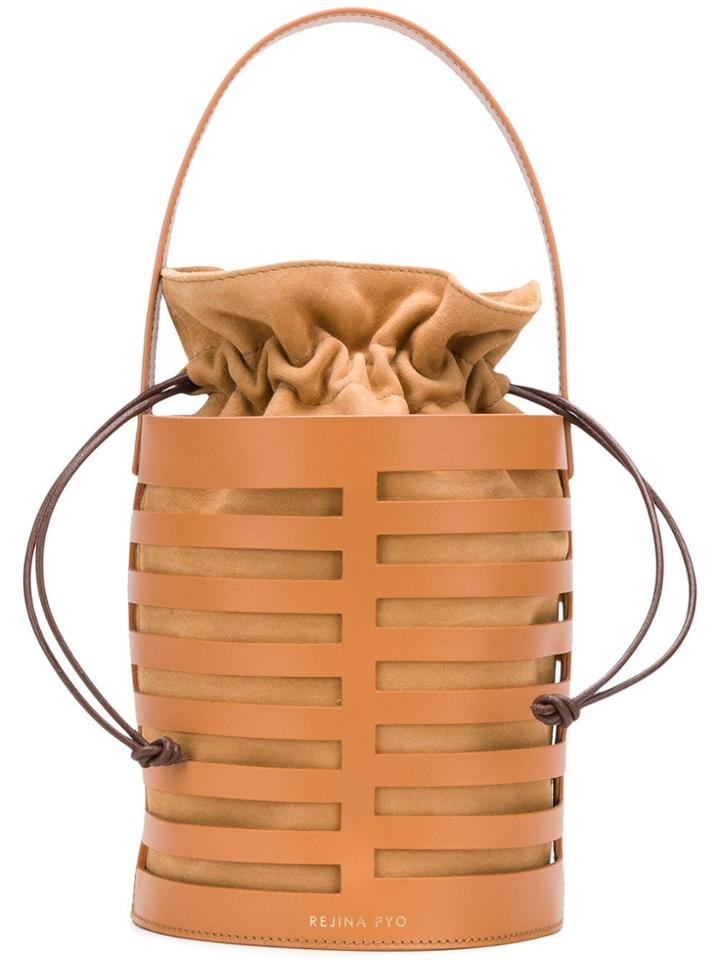 Rejina Pyo Drawstring Bucket Bag - Brown