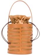 Rejina Pyo Drawstring Bucket Bag - Brown