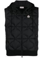 Moncler Sleeveless Padded Jacket - Black