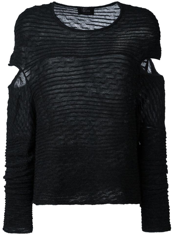 Lost & Found Ria Dunn - Ottoman Jumper - Women - Polyamide/alpaca - Xl, Black, Polyamide/alpaca