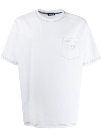 Upww Logo Pocket T-shirt - White