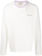 Marni Monster Print Sweatshirt - White