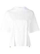 Kenzo Cinched Oversized T-shirt - White