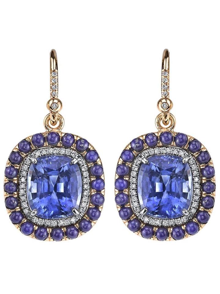 Irene Neuwirth Lapis Earrings