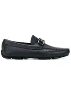 Salvatore Ferragamo Horsebit Driving Shoes - Black