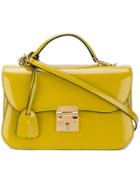 Mark Cross Dorothy Brush Off Shoulder Bag - Green
