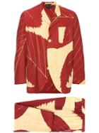 Comme Des Garçons Pre-owned Leaf Two-piece Suit - Red