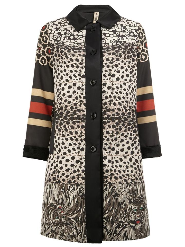 Herno Herno X Pierre-louis Mascia Printed Coat