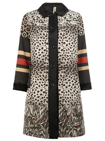 Herno Herno X Pierre-louis Mascia Printed Coat