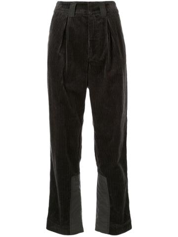 Ganni Straight Leg Cords - Black