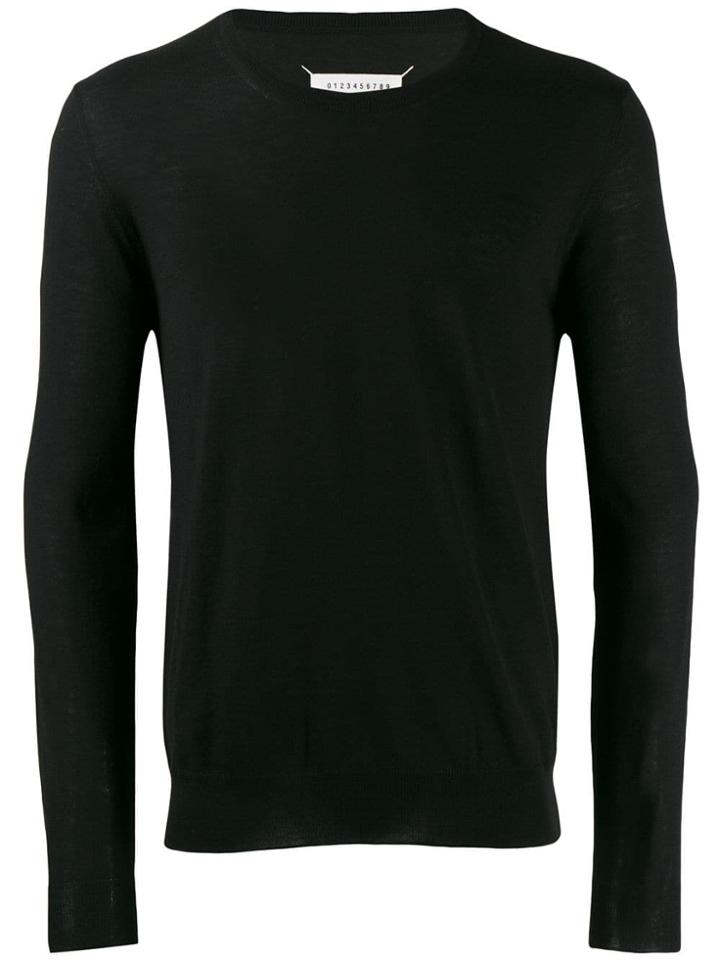 Maison Margiela Crew-neck Jumper - Black