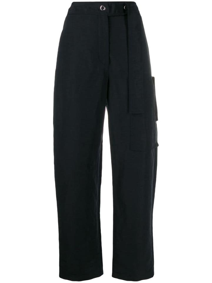 Acne Studios Tapered Cargo Pants - Black