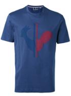 Rossignol - Logo Print T-shirt - Men - Cotton - 46, Blue, Cotton