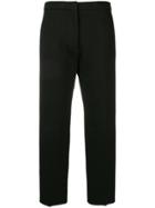 Rochas Straight Leg Loose-fitted Trousers - Black
