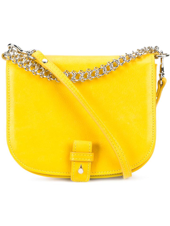 Little Liffner Chain Strap Crossbody Bag - Yellow & Orange