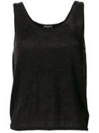 Chanel Pre-owned Knitted Tank Top - Grey