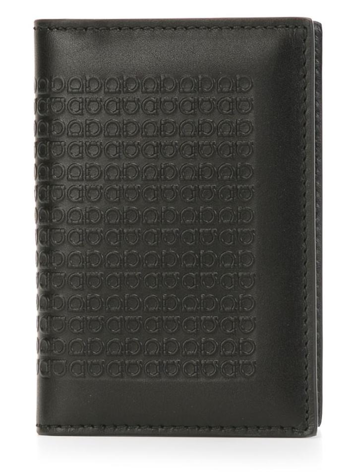 Salvatore Ferragamo Mini Gancio Embossed Wallet