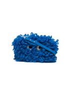 Anya Hindmarch Shag Shop Cross-body Bag - Blue