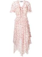 Preen By Thornton Bregazzi Flora Dress - Pink & Purple