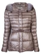 Herno Puff Jacket, Women's, Size: 40, Nude/neutrals, Polyamide