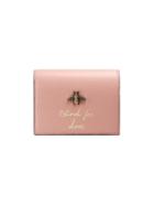Gucci Animalier Card Case - Pink