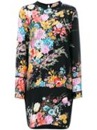 No21 - Floral Embroidered Dress - Women - Silk/acetate - 44, Silk/acetate