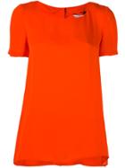 Dvf Diane Von Furstenberg Plain T-shirt - Yellow & Orange