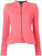 Emporio Armani Padded Jersey Jacket - Pink