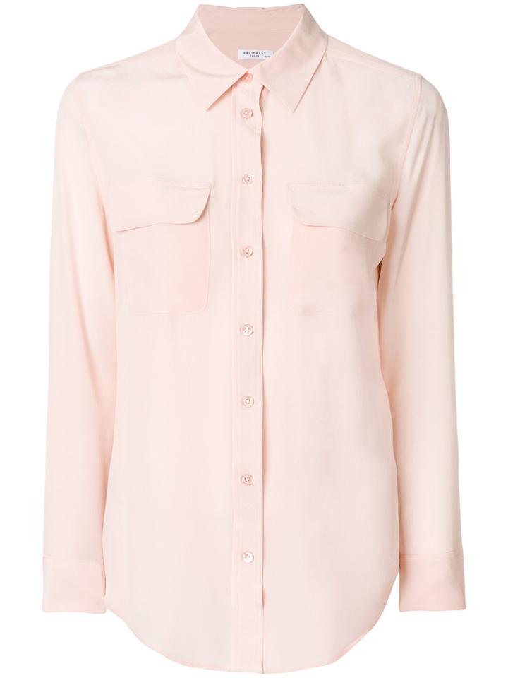 Equipment Chest Pocket Shirt - Pink & Purple