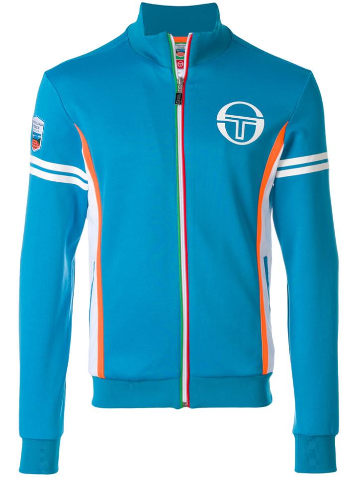 Sergio Tacchini Zipped Sport Jacket - Blue