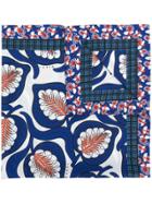 Marni Leaf Print Necktie - Blue