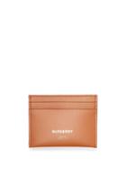 Burberry Horseferry Print Leather Card Case - Brown